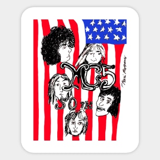 MC5 50th Anniversary Sticker